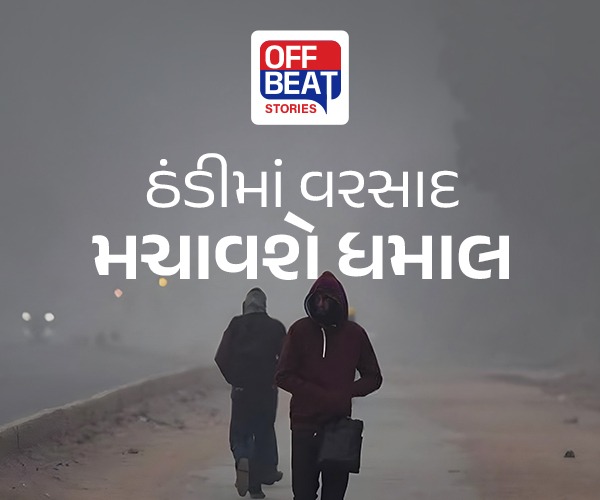 ભરશિયાળે જામ્યો વરસાદી માહોલ