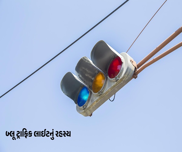 બ્લૂ ટ્રાફિક લાઈટનું રહસ્ય