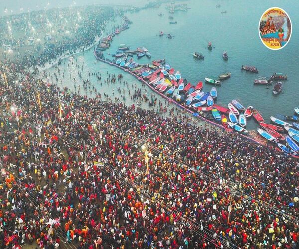 MAHAKUMBH UPDATE: 6.10 કરોડ શ્રદ્ધાળુઓએ સંગમમાં કર્યું સ્નાન