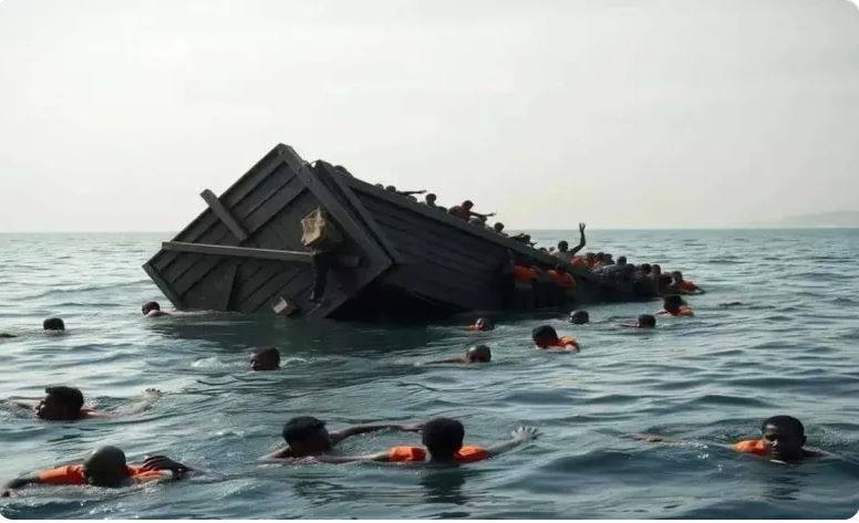 સ્પેઈન જતી બોટ પલ્ટી