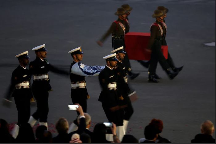 ગણતંત્ર દિવસનું પારંપરિક સમાપન