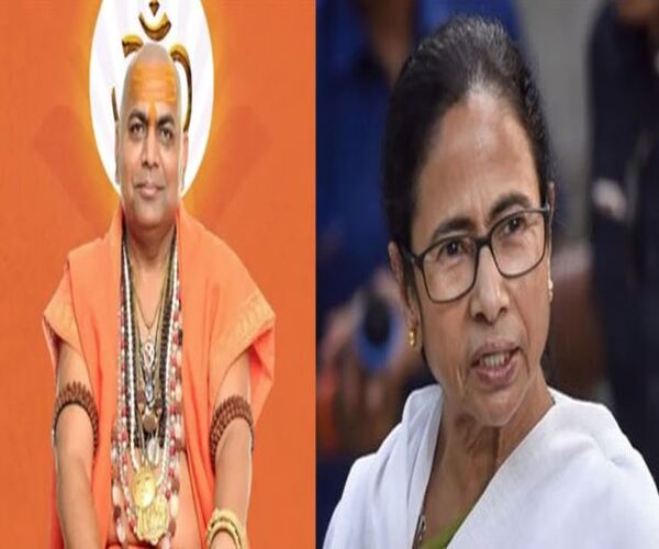 મમતા બેનર્જી પર ભડક્યા મહામંડલેશ્વર અરુણગીરી મહારાજ