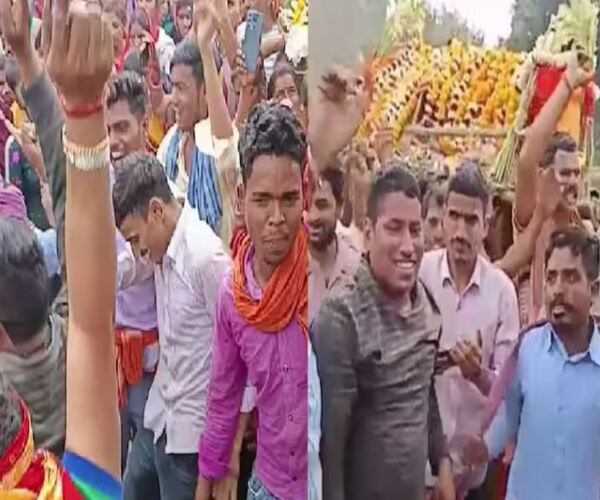 ડીજે સાથે નીકળી અંતિમયાત્રા