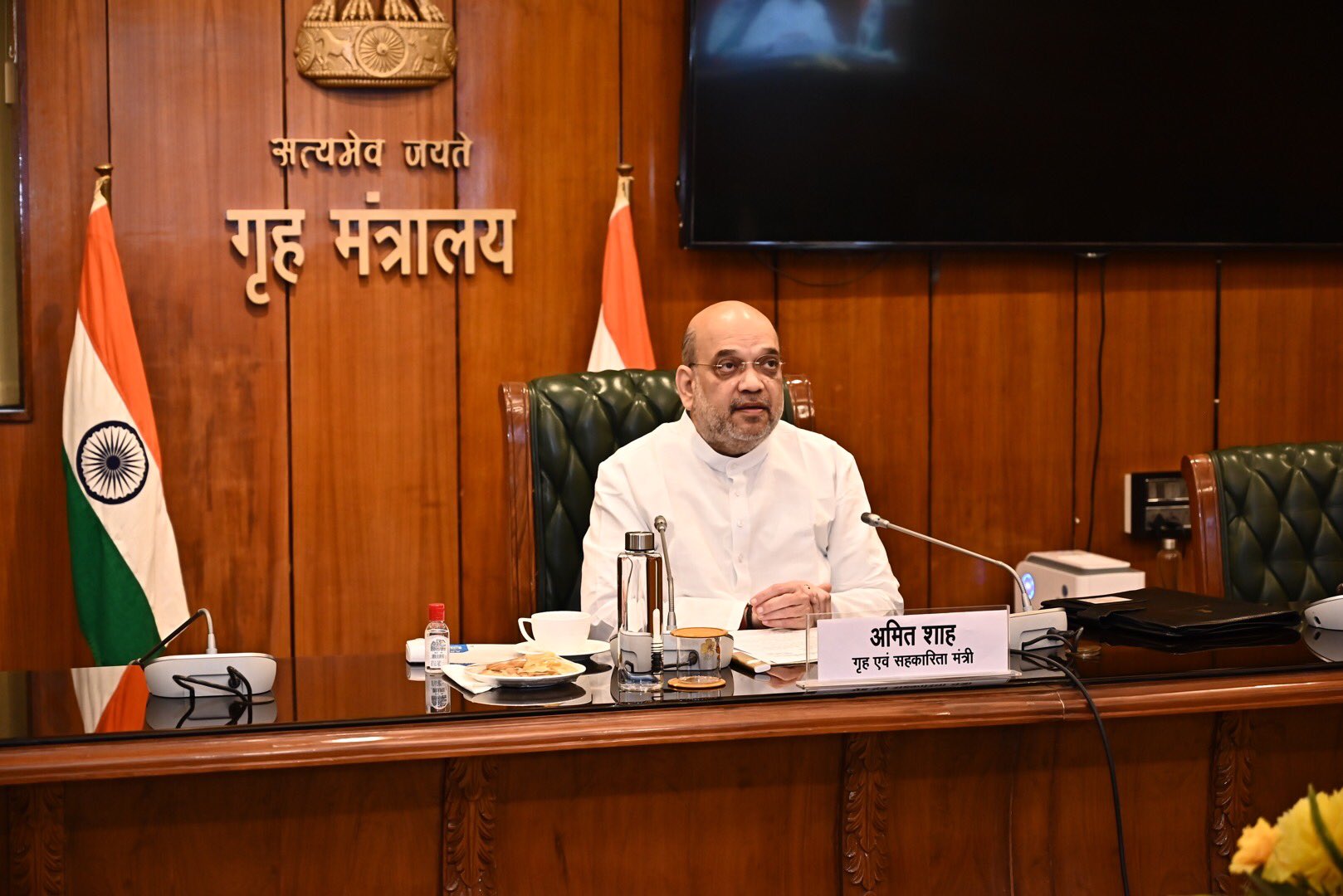 એકશનમાં અમિત શાહ