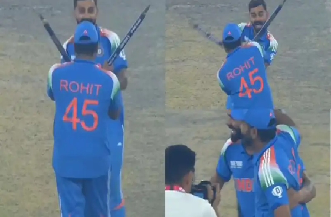 ચેમ્પિયન બન્યા બાદ મેદાન પર ખેલાડીઓની અનોખી ઉજવણી