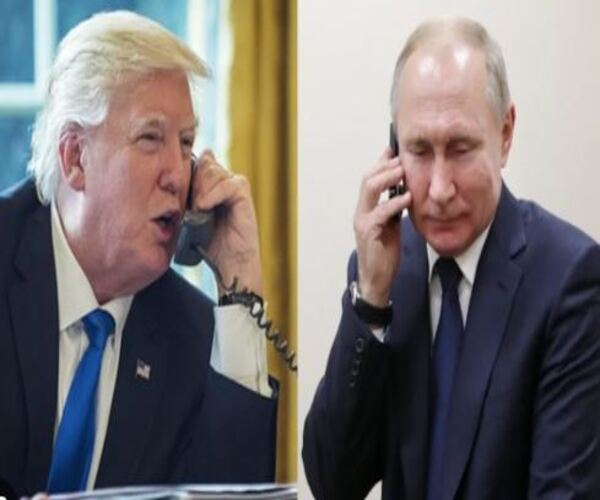 બે મહાસત્તાના વડાની ફોન પર વાતચીત