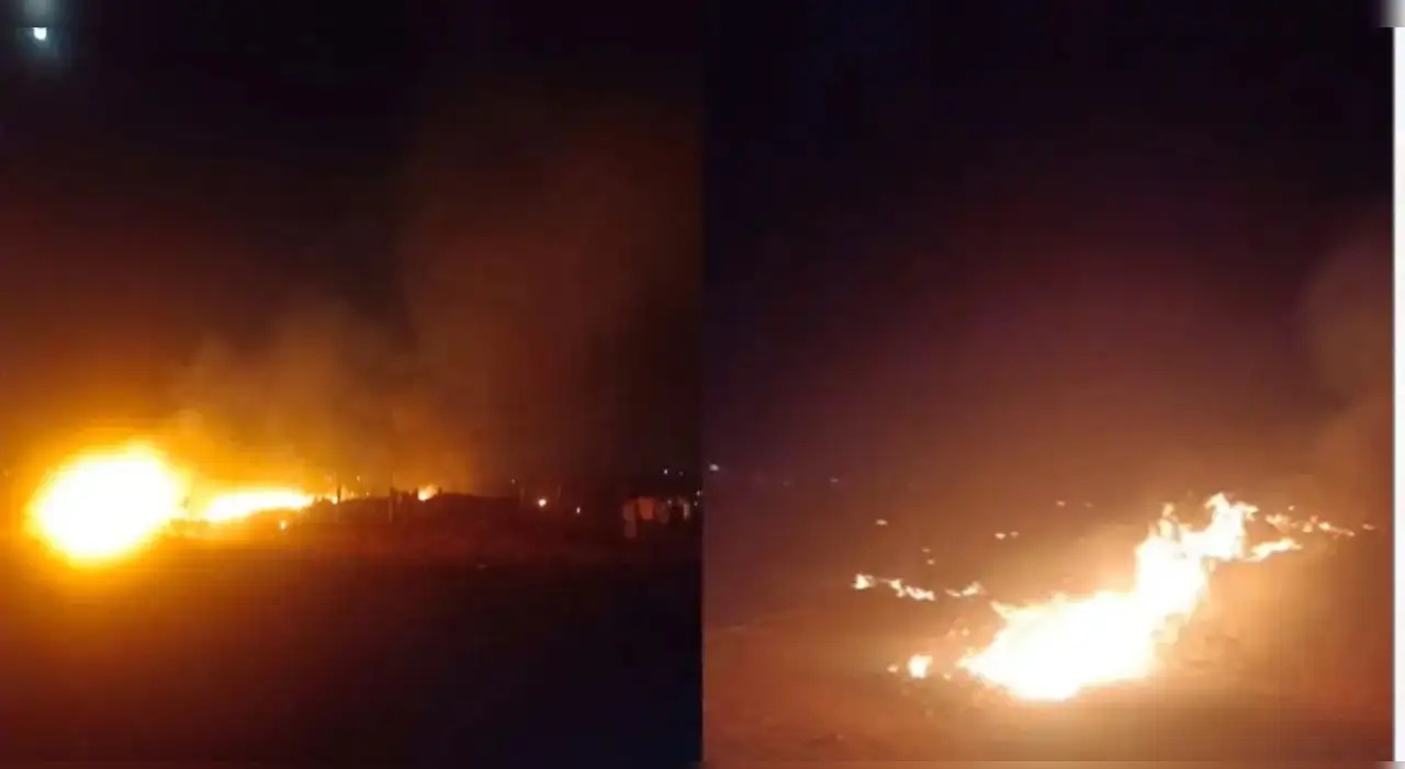 જામનગરના સુવરડા ગામમાં પ્લેન ક્રેશ