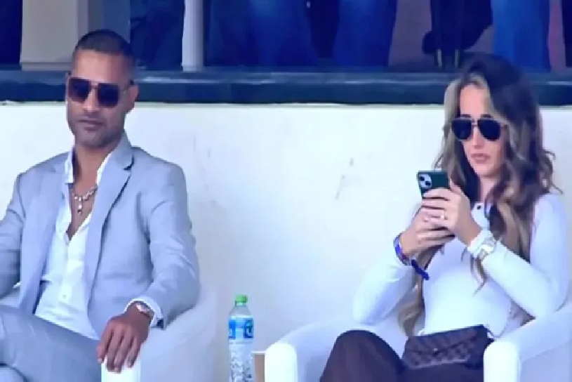 ચેમ્પિયન્સ ટ્રોફીમાં જોવા મળી 'મિસ્ટ્રી વુમન'