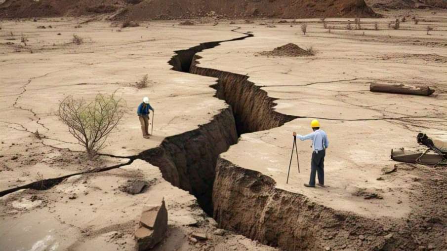 બે ભાગમાં તૂટી રહી છે ભારતની ધરતી