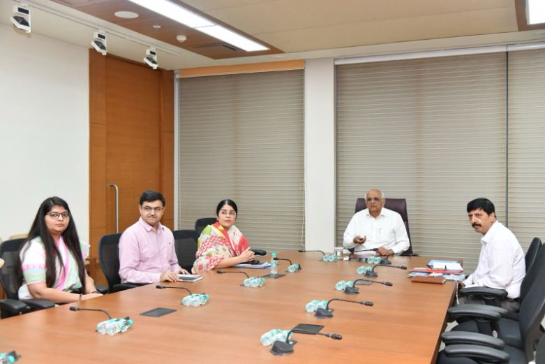 માહિતી ખાતાની નવા ક્લેવર સાથેની વેબસાઈટ CMના હસ્તે લૉન્ચ