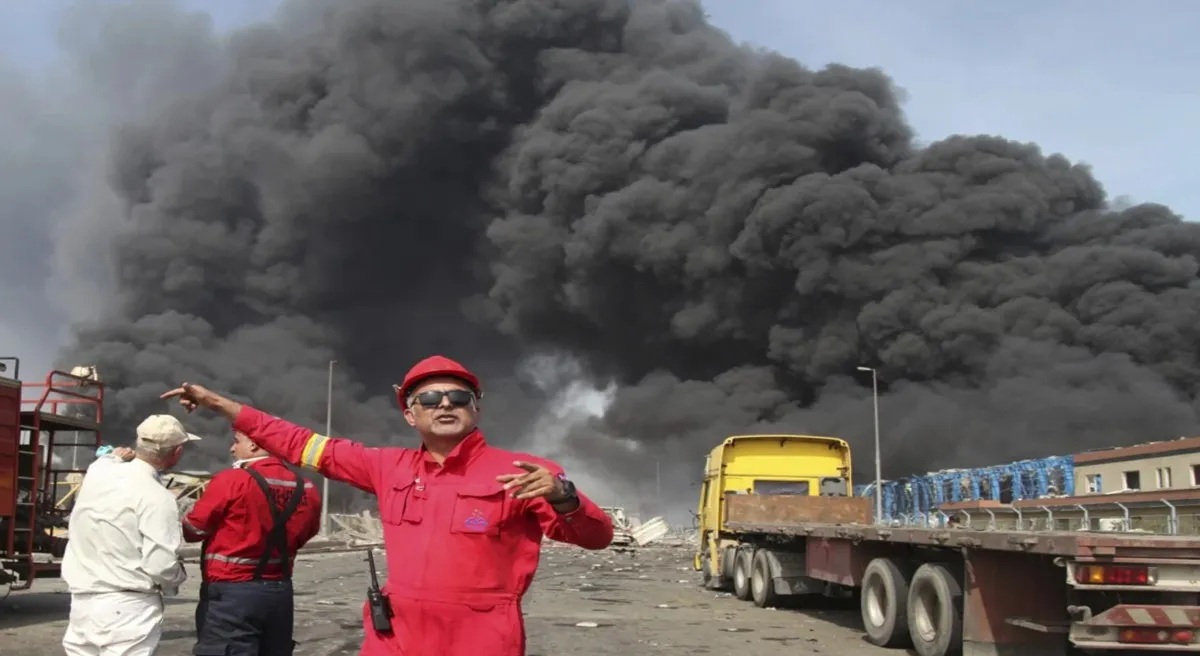 ઈરાનના બંદર શહેર બંદર અબ્બાસમાં જોરદાર બ્લાસ્ટ