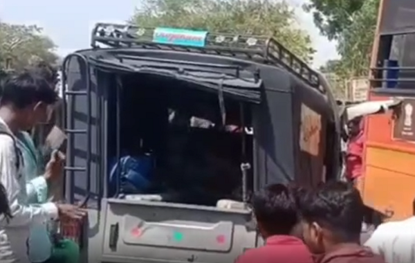 ખેડબ્રહ્માના હિંગટીયા પાસે ગોઝારો ત્રિપલ અકસ્માત