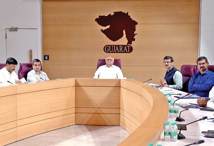 મુખ્યમંત્રી ભૂપેન્દ્ર પટેલના અધ્યક્ષસ્થાને રાજ્યમંત્રી મંડળની બેઠક