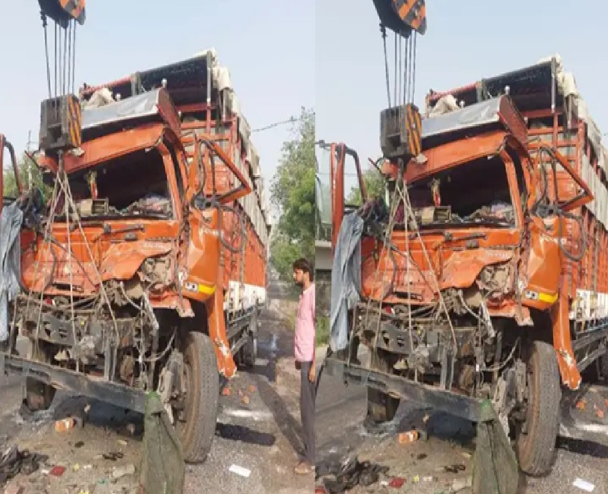 ઉત્તર પ્રદેશના બુલંદશહેરમાં ગમખ્વાર રોડ અકસ્માત