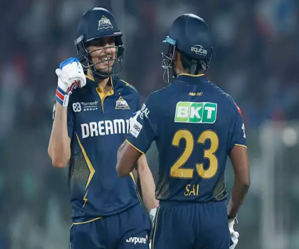 સાંઈ - ગિલની ધુઆંધાર બેટિંગમાં ઉડી ગઈ દિલ્હી