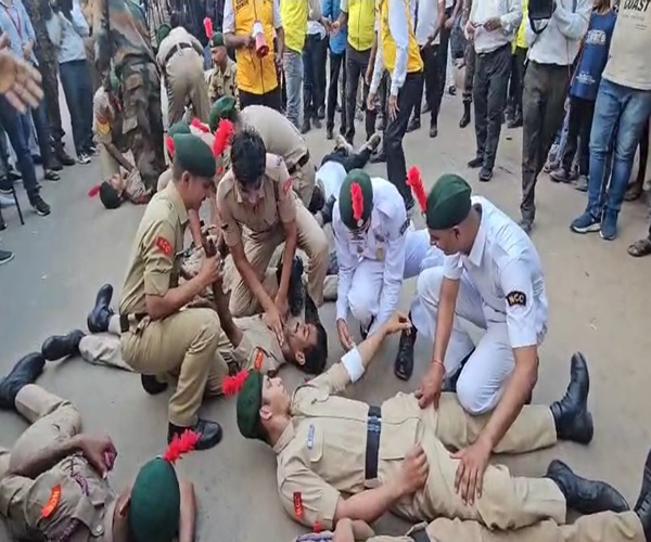 હવાઈ હુમલાથી બચવાની મોકડ્રિલ