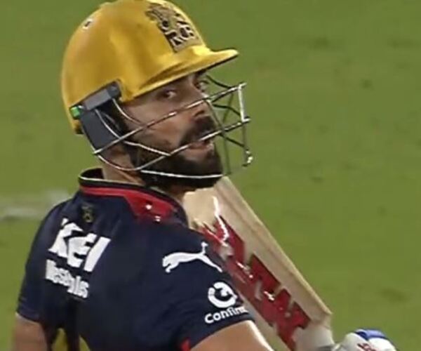 વિરાટ કોહલી આઉટ, RCBને સૌથી મોટો ઝટકો