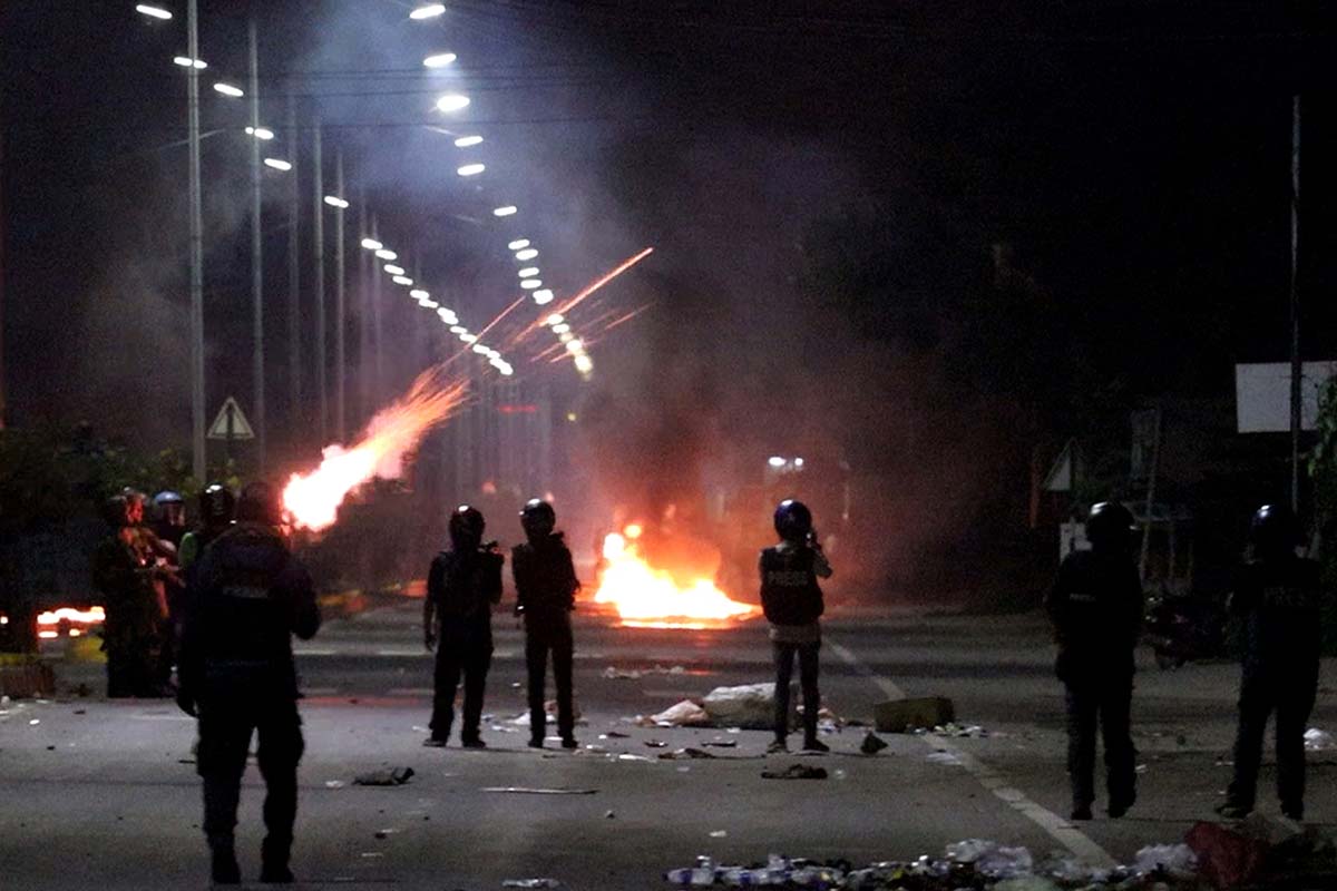 ફરી સળગ્યું મણિપુર