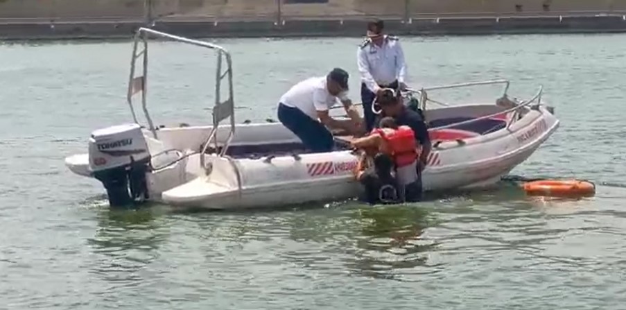 Rathyatra 2025: જળયાત્રા પૂર્વે  ફાયર વિભાગની મોકડ્રીલ