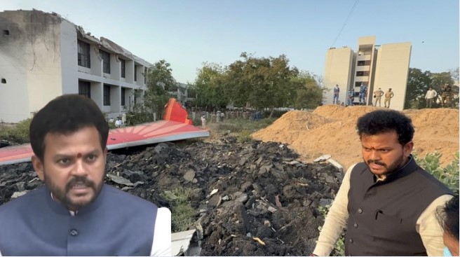 પ્લેન ક્રેશ બાદ ઉડ્ડયન મંત્રીની પ્રથમ પ્રતિક્રિયા