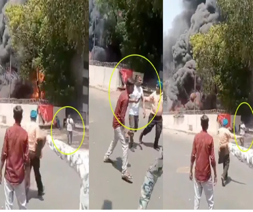 ફ્લાઇટ ક્રેશમાં જીવિત બચેલા શખ્સનો વધુ એક વીડિયો વાયરલ