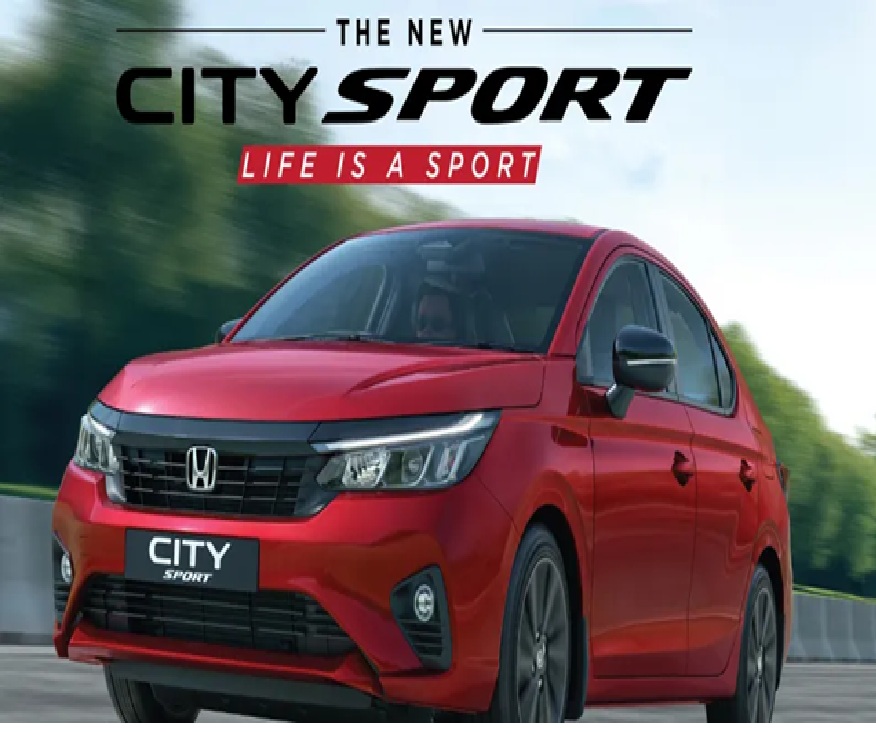 નવી Honda City Sport ભારતમાં લોન્ચ