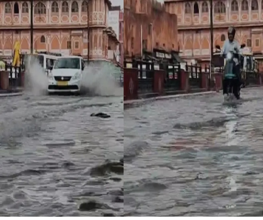 ચોમાસાના પહેલા વરસાદથી પાણી-પાણી થયું ગુજરાત