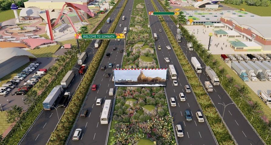 ગુજરાતમાં અત્યાધુનિક રોડ નેટવર્કનું નિર્માણ