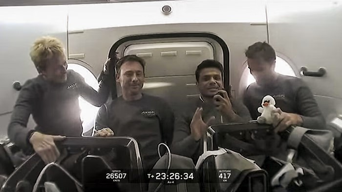 ગ્રુપ કેપ્ટન શુભાંશુ શુક્લાએ ઇતિહાસ રચ્યો