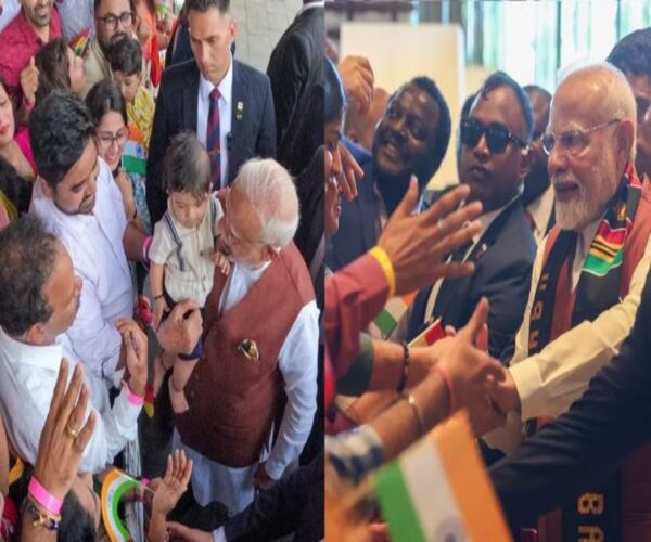 હરે રામ હરે કૃષ્ણ સાંભળી પીએમ મોદી વગાડવા લાગ્યા તાળી