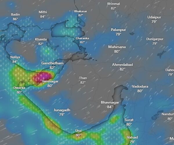 ગુજરાતના 9 જિલ્લાઓમાં વરસાદનું યલો એલર્ટ