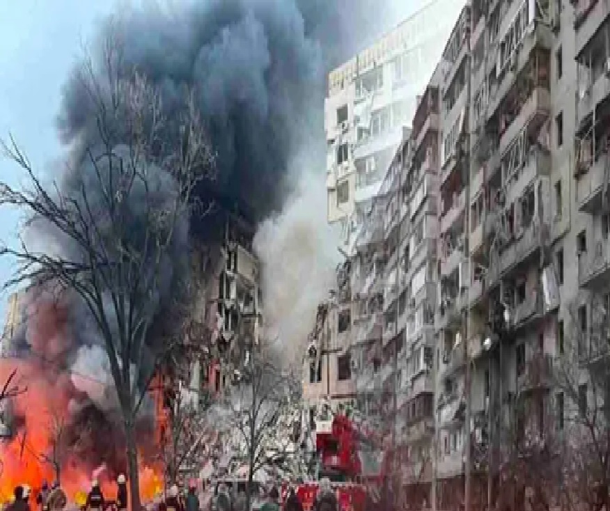 મિસાઇલ-ડ્રોન હુમલાથી હચમચી ગયું કિવ