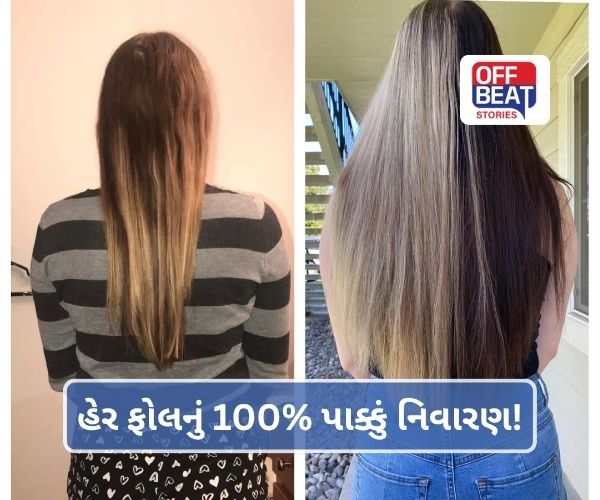 હેર ફોલનું 100% પાક્કું નિવારણ!