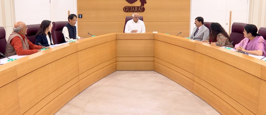 જાપાનના રાજદૂત ભૂપેન્દ્ર પટેલની કરી શુભેચ્છા મુલાકાત