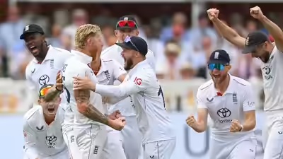 લોર્ડ્સ ટેસ્ટ મેચમાં ઈંગ્લેન્ડની રોમાંચક જીત