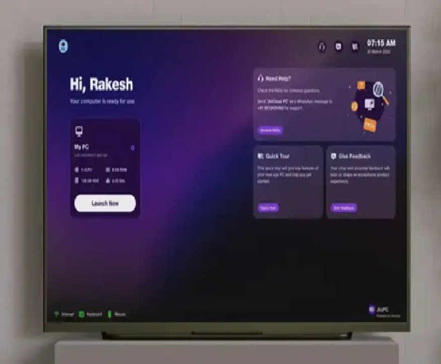 Jio ઘરના ટીવીને બનાવી દેશે કોમ્પ્યૂટર