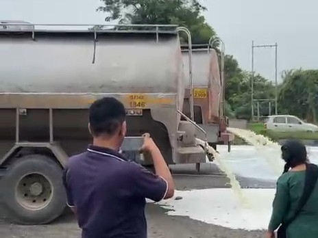 સતત પાંચમા દિવસે પણ સાબરડેરી સામે વિરોધ યથાવત