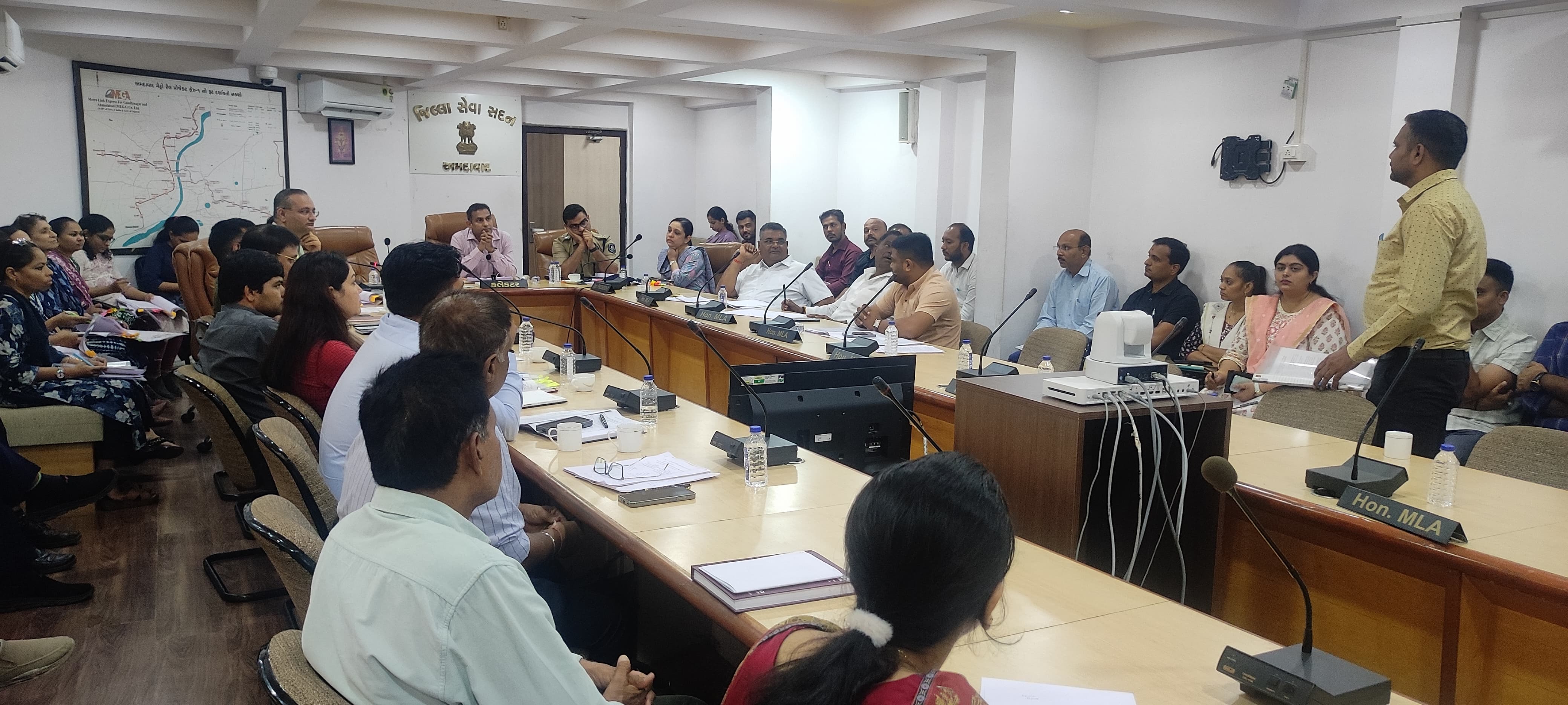 અમદાવાદમાં નાગરિકોના પ્રશ્નોનોનું  નિકાલ લાવવા મોટી બેઠક