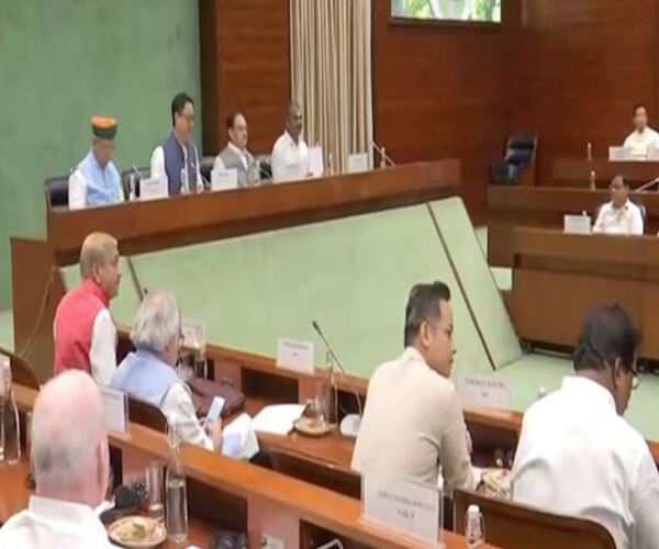 ચોમાસુ સત્ર પહેલા સર્વપક્ષીય બેઠક