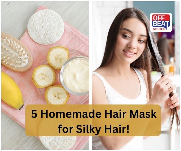આ 5 હેર માસ્ક ઘરે જ તમારા વાળને સિલ્કી અને સ્મુધ બનાવશે