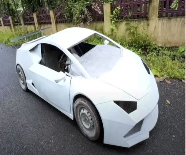 ભંગારમાંથી બનાવી Lamborghini