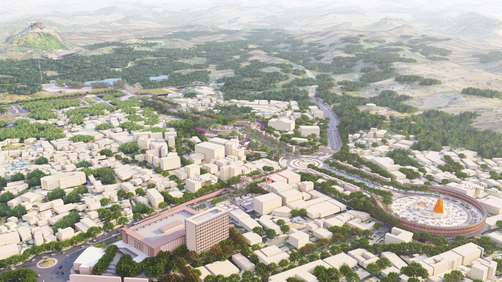 અંબાજી યાત્રાધામના વિકાસ માટે રૂ. 1632 કરોડનો માસ્ટર પ્લાન