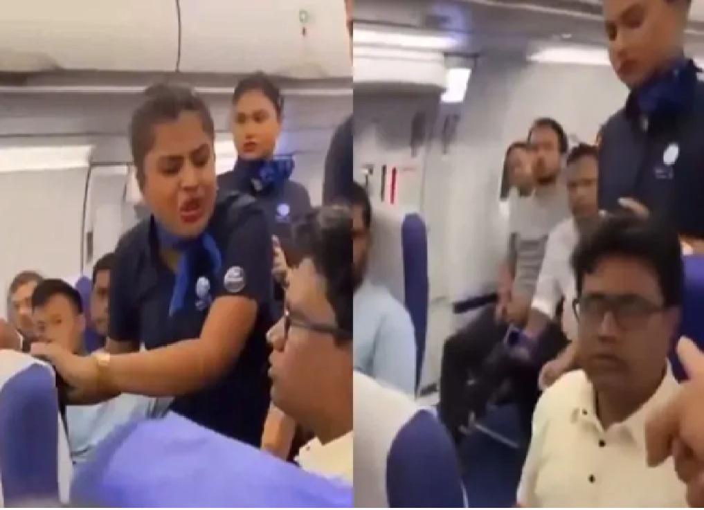 એરપોર્ટ પર જ પકડાયો ફ્લાઇટમાં થપ્પડ મારનાર શખ્સ