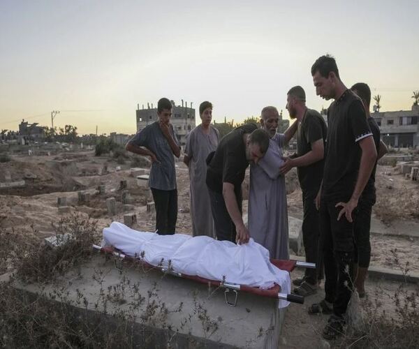 ગાઝામાં કફનની કમી