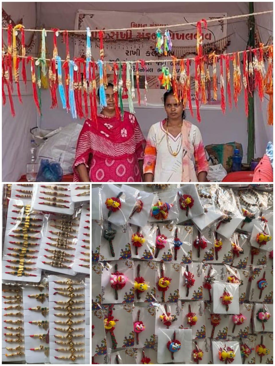 રાખડી ગૂંથી મહિલા બની આત્મનિર્ભર