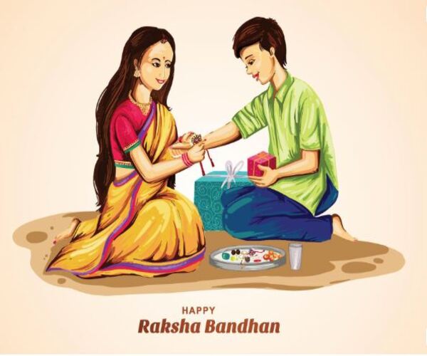રક્ષાબંધન પર રાખડી બાંધવાના બે શુભ મુહૂર્ત