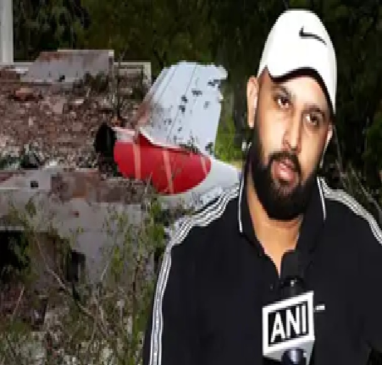 અમદાવાદ વિમાન દુર્ઘટનામાં માતાનું મોત