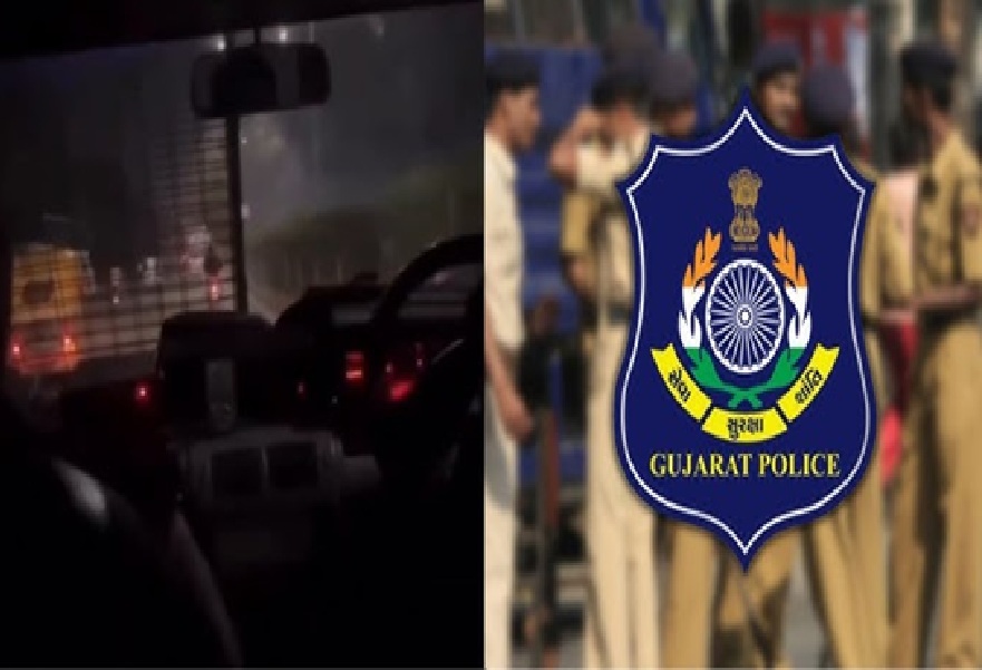 ભાવનગર પોલીસની કામગીરી પર સવાલ ઉભા કરતો VIDEO વાયરલ