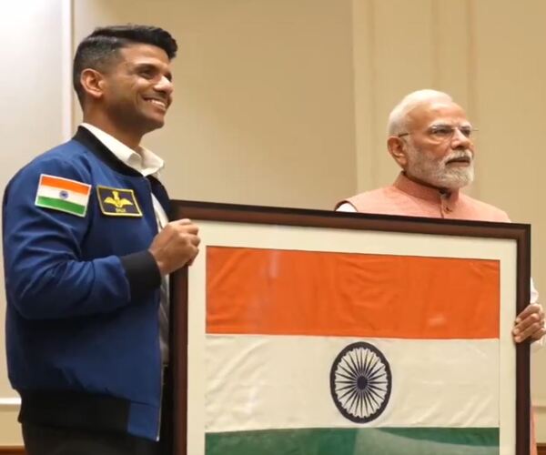 ભારતીય અંતરિક્ષ યાત્રી શુભાંશુ શુક્લાની પીએમ મોદી સાથે મુલાકાત