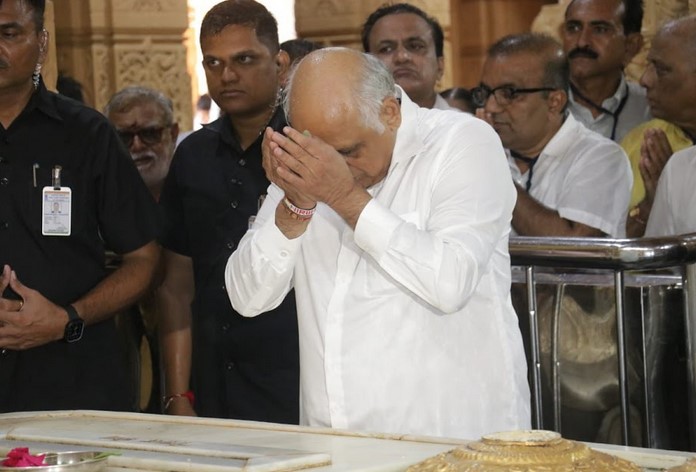 મુખ્યમંત્રીએ છેલ્લા સોમવારે સોમનાથ મહાદેવના કર્યા દર્શન